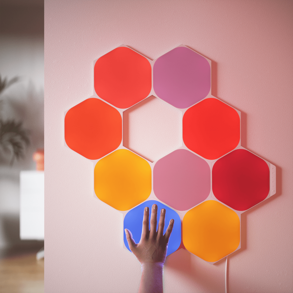 PANEL LED SMART NANOLEAF HEXAGONO4