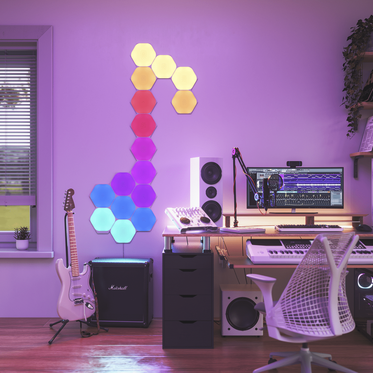 PANEL LED SMART NANOLEAF HEXAGONO8