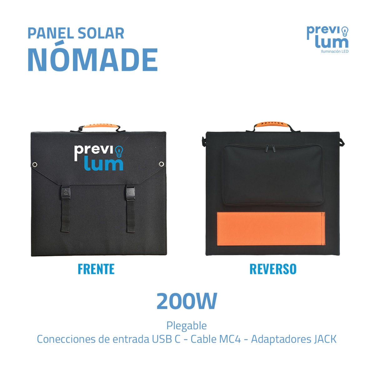 PANEL SOLAR NOMADE MULTICARGA USB2