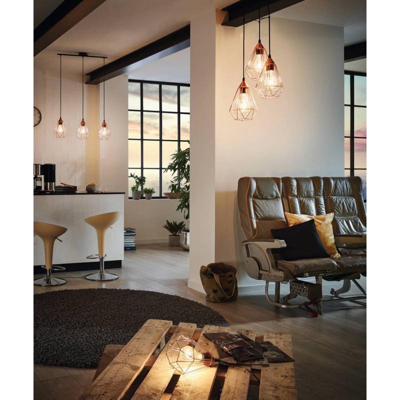 LÁMPARA COLGANTE COBRE TARBES2