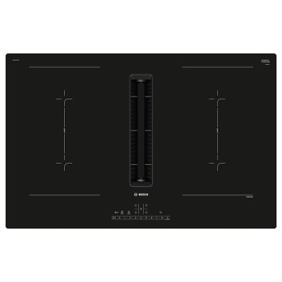 Serie 6 Placa de inducción con extractor integrado 80 cm sin perfiles