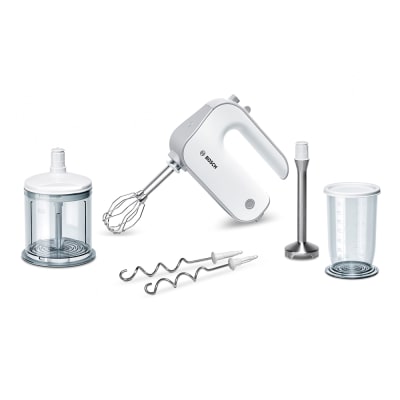 Batidora de mano Bosch Styline 500 W con Mixer y Procesador