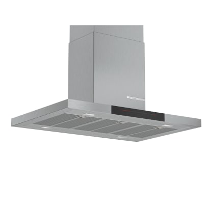 Serie 6 Campana decorativa de isla 90 cm Acero inoxidable
