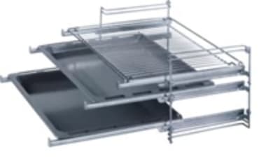 Rieles telescópicos para estantes de 3 niveles Bosch HEZ368301