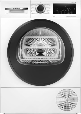 Secarropas Bomba De Calor 9 Kg Bosch Wqg245d0es Color Blanco