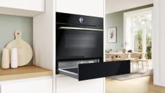 Cajón Calientaplatos Bosch Serie 8 BIC7101B1 60 x 14 cm 20 L Negro 0