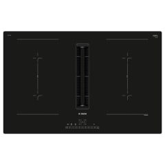 Serie 6 Placa de inducción con extractor integrado 80 cm sin perfiles 0