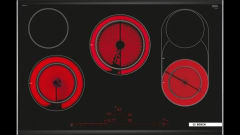 Serie 8 Placa vitrocerámica 80 cm Negro 6