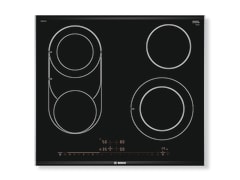 Serie 8 Placa vitrocerámica 60 cm Negro, con perfiles 0