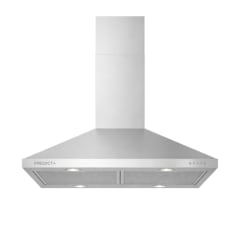 Campana Extractora De Pared 60 Cm Acero Inox Pdcc060icl Plateado 0