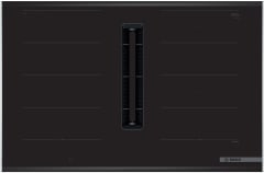 Encimera de Inducción con Extractor Integrado Bosch Serie 8 PXX875D67E 80 cm FlexInducción Home Connect Negro 0