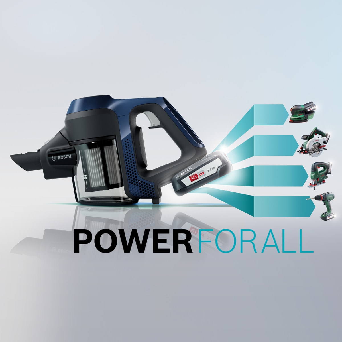 Aspiradora Inalámbrica Bosch5