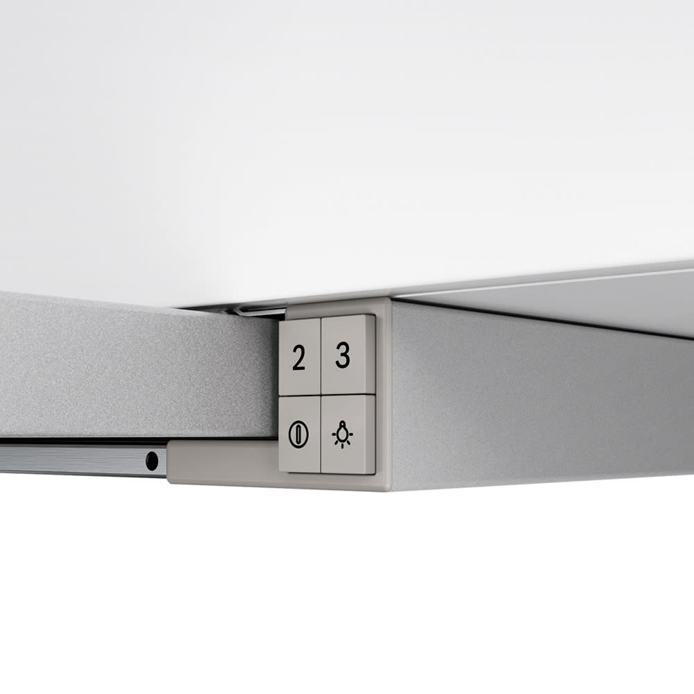 Serie 4 Campana telescópica 90 cm Plata2