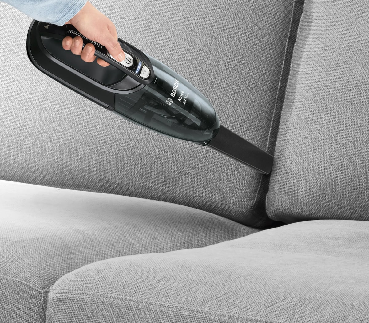 Aspiradora de Mano Inalámbrica Bosch Move Lithium BHN24L 24V Negro4