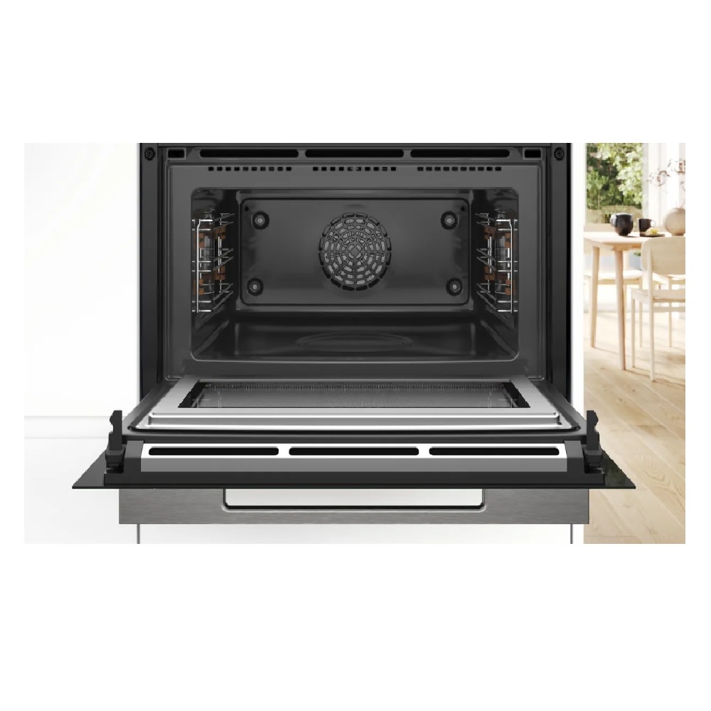 Horno Compacto con Microondas Bosch Serie 8 CMG7761B1 45 L Pirolítico Home Connect Negro9