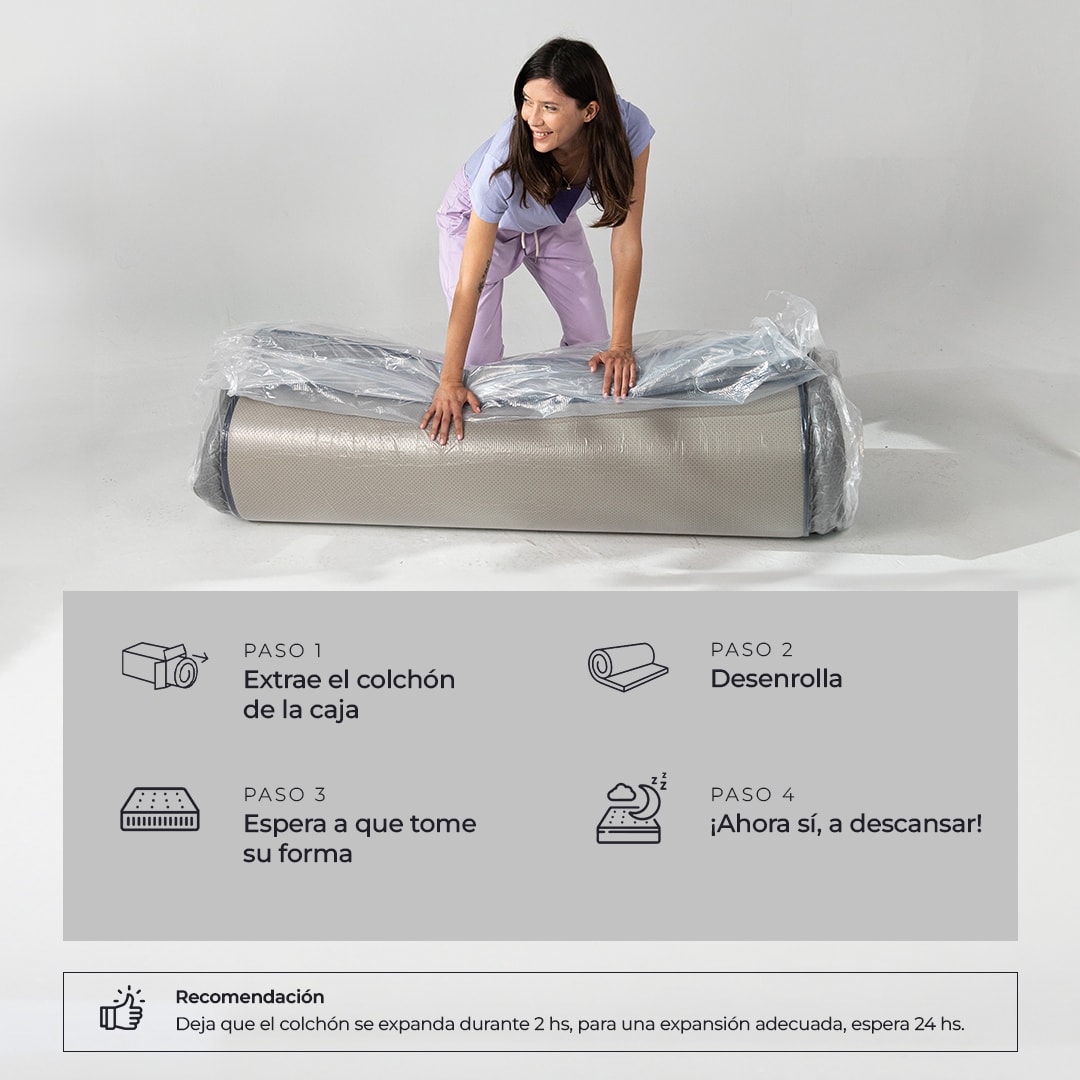 Atma Colchón Smooth Top de Espuma 29 cm Ortopédico 1 plaza5