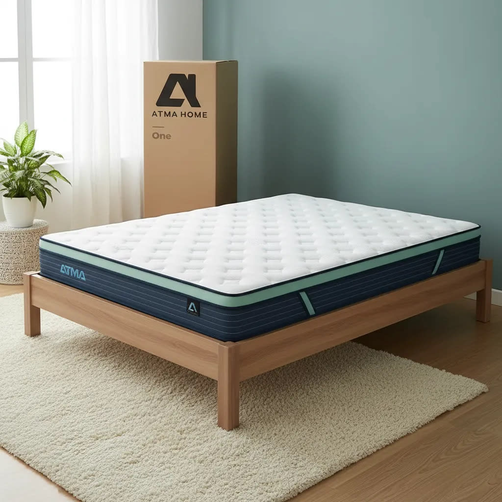 Colchón Atma Espuma 20cm 2P2