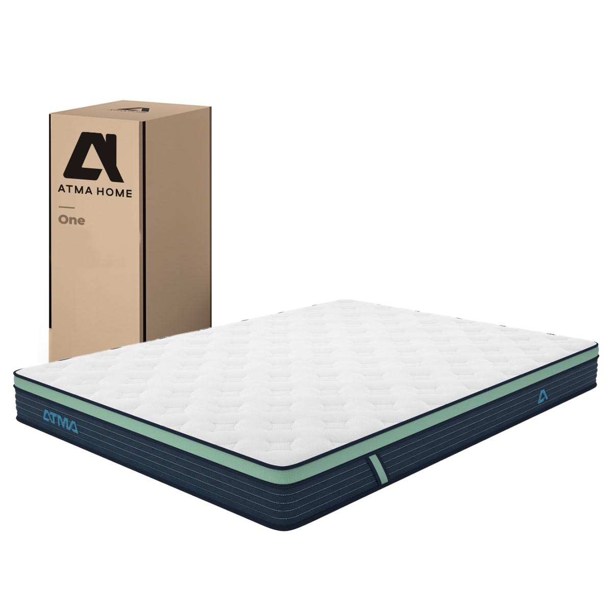 Colchón De Resortes Atma One En Caja 2 plazas1
