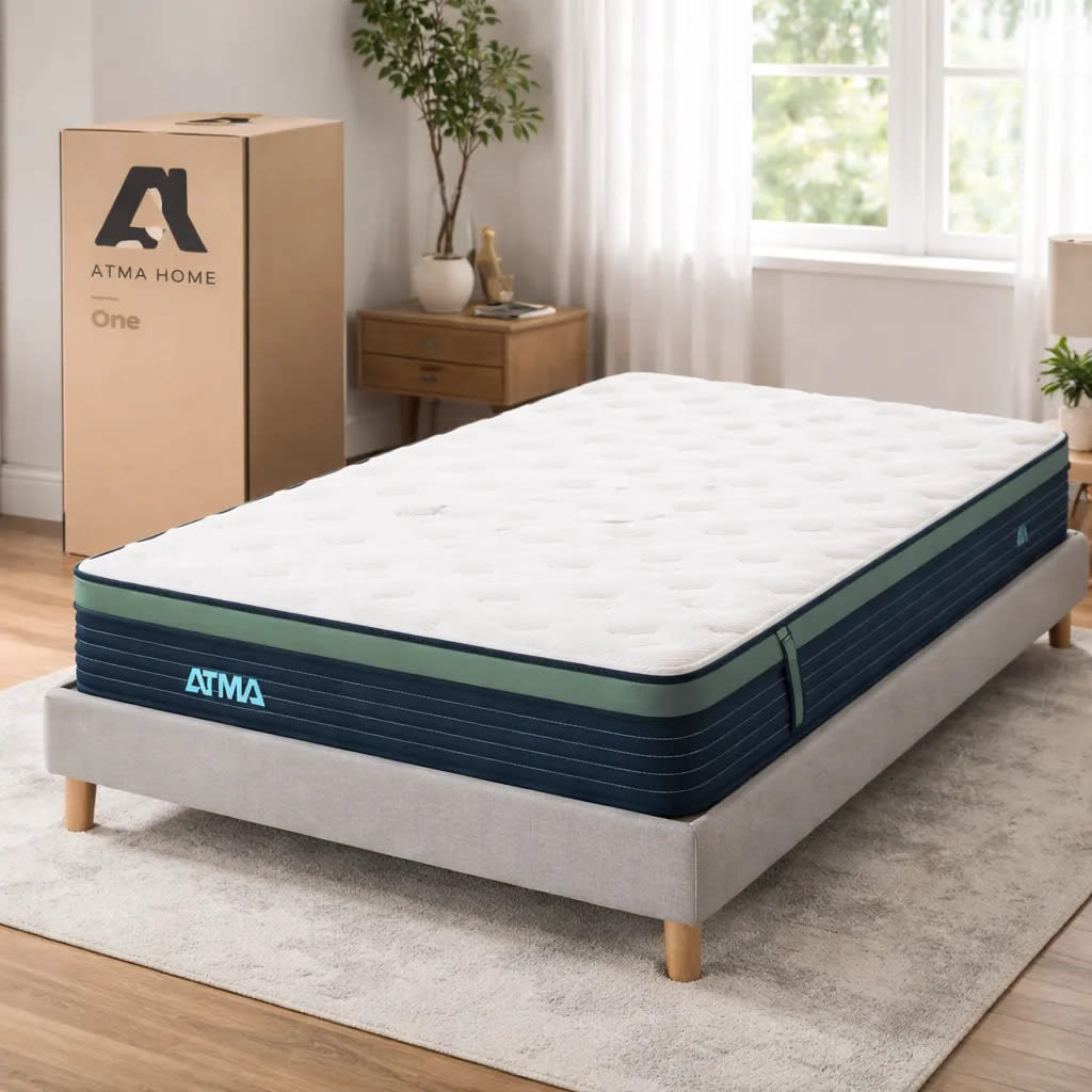 Atma One 1P Colchón Espuma Adaptativa 20cm1