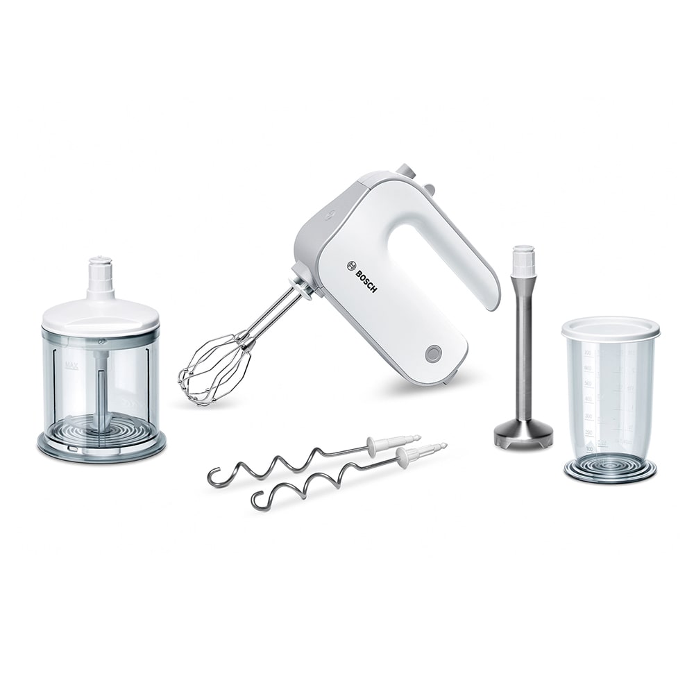 Batidora de mano Bosch Styline 500 W con Mixer y Procesador1