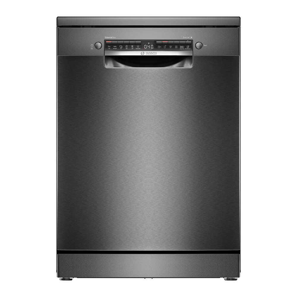 Lavavajillas Bosch Serie 4 Libre instalación 60cm Acero Negro SMS4HCC48E1