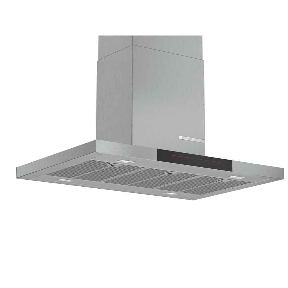 Campana Extractora de Isla Bosch Serie 6 DIB98JQ50 90 cm 867 m³/h PerfectAir Metallic1