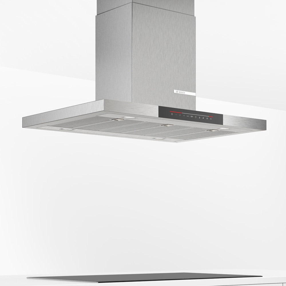 Campana Extractora de Isla Bosch Serie 6 DIB98JQ50 90 cm 867 m³/h PerfectAir Metallic4