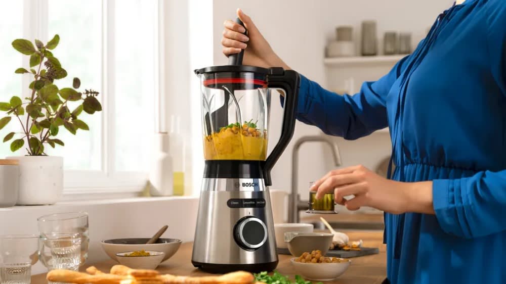 Licuadora Bosch VitaPower Serie 4 MMB6384M 1200 W Jarra Vidrio 1,5 L Acero Inoxidable11