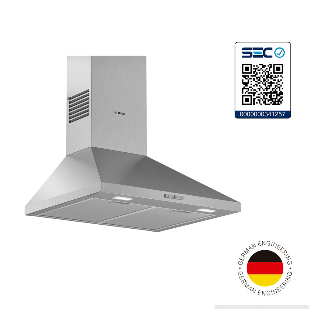 Campana Extractora Bosch Serie 2 DWP64BC50 60 cm Pared Chimenea 365 m³/h Metallic5