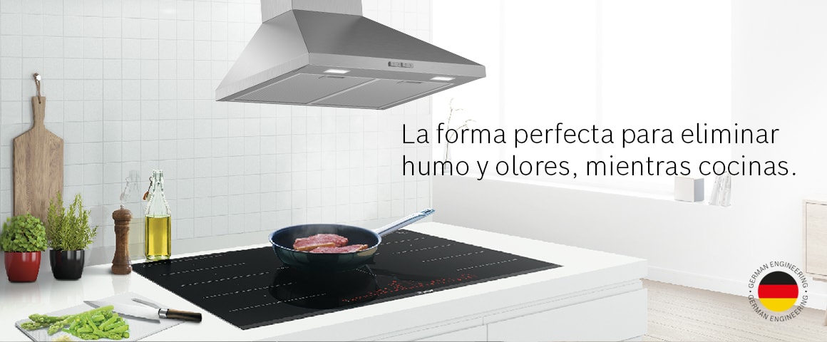 Campana Extractora Bosch Serie 2 DWP64BC50 60 cm Pared Chimenea 365 m³/h Metallic6