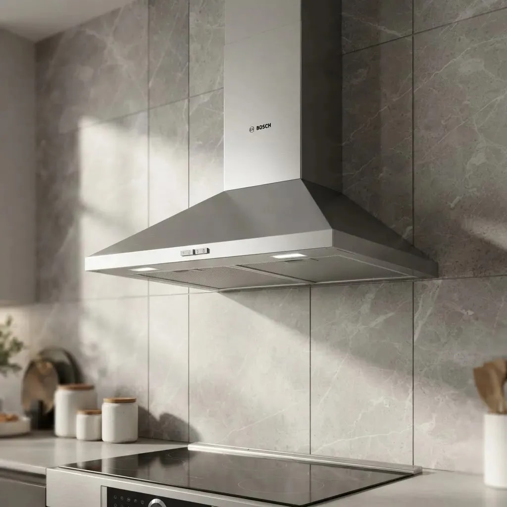 Campana Extractora Bosch Serie 2 DWP64BC50 60 cm Pared Chimenea 365 m³/h Metallic2