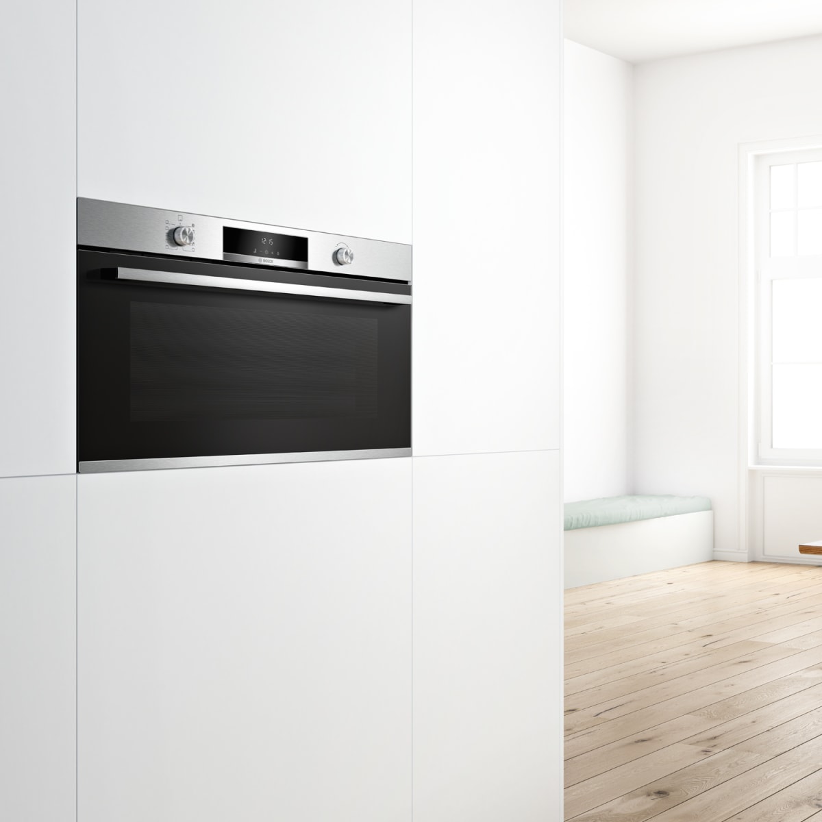 Horno Empotrable 90cm 3D Hotair Bosch VBC5580S0 85 Lts2