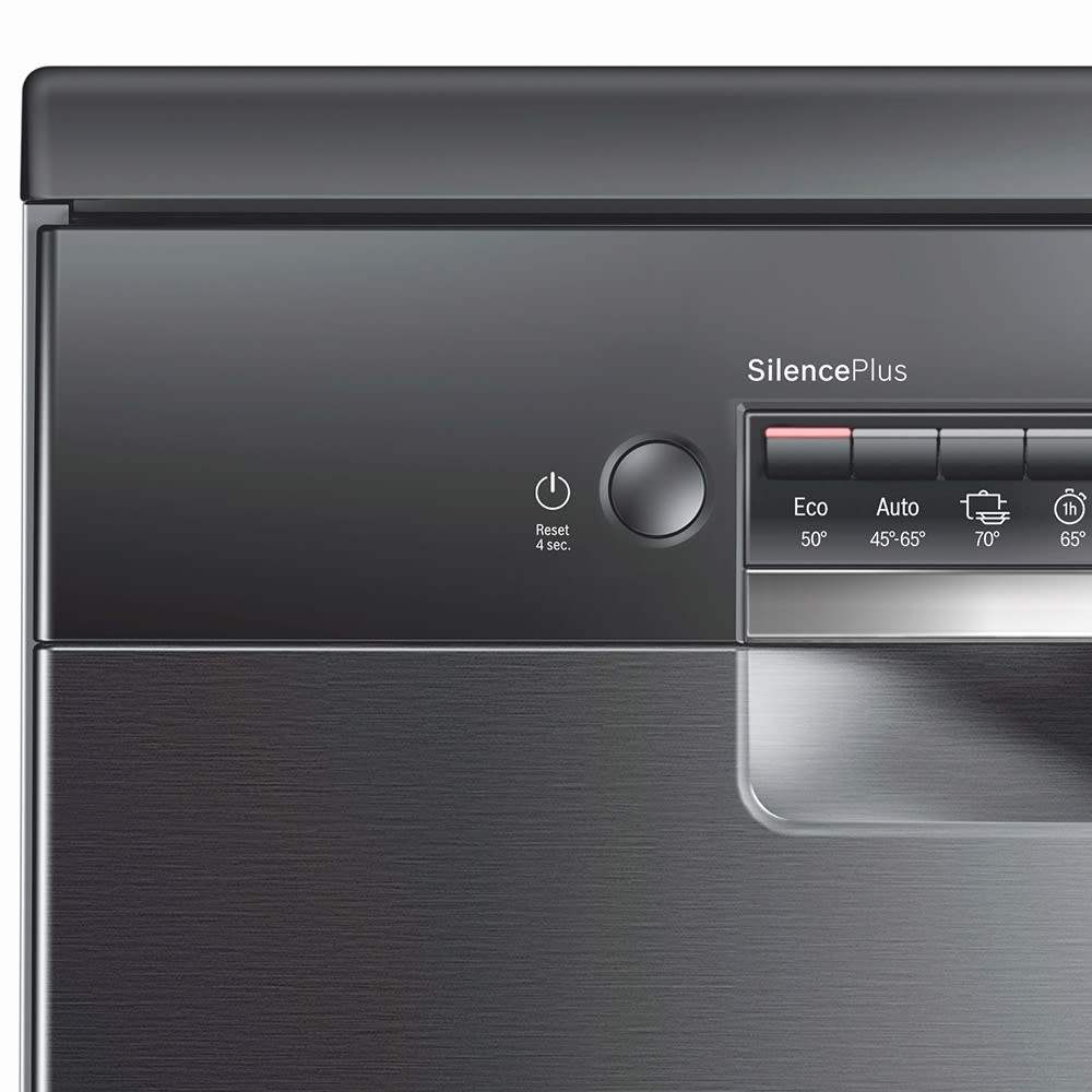 Lavavajillas Bosch Serie 4 Libre instalación 60cm Acero Negro SMS4HCC48E2