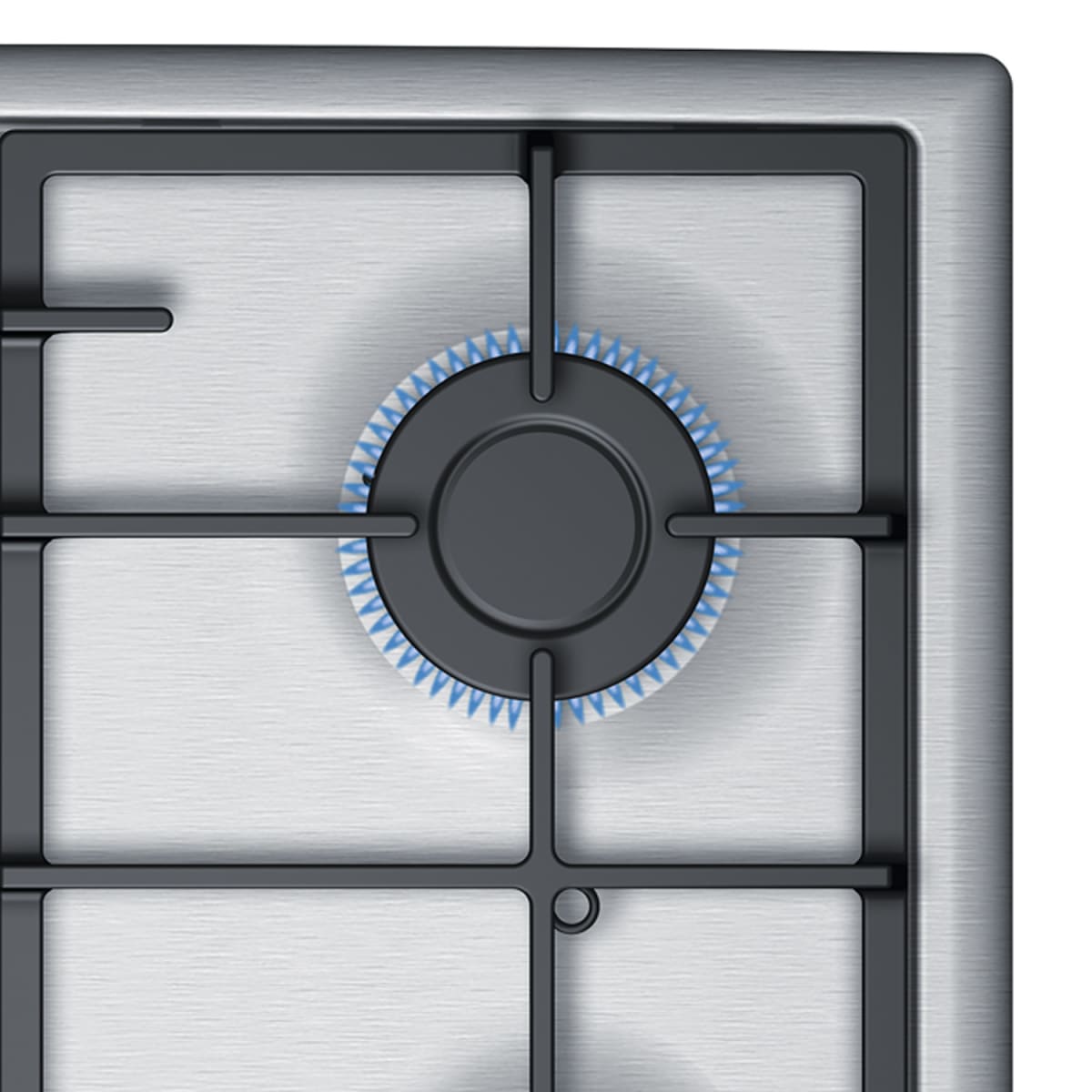 Encimera a Gas Bosch Serie 2 PGP6G5B90 60 cm 4 Quemadores Acero Inoxidable3