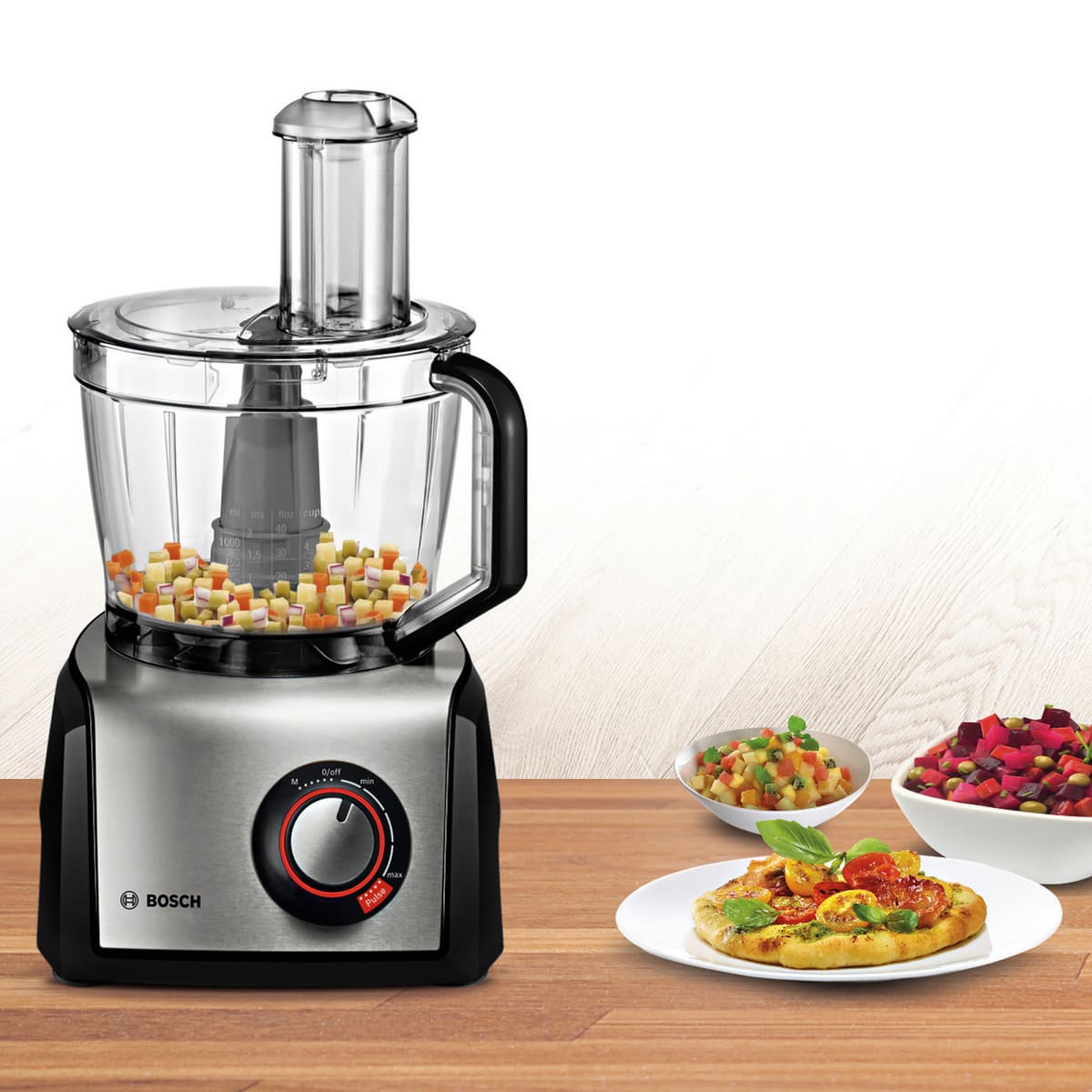 Procesador de alimentos Bosch MultiTalent 8 1250 W3