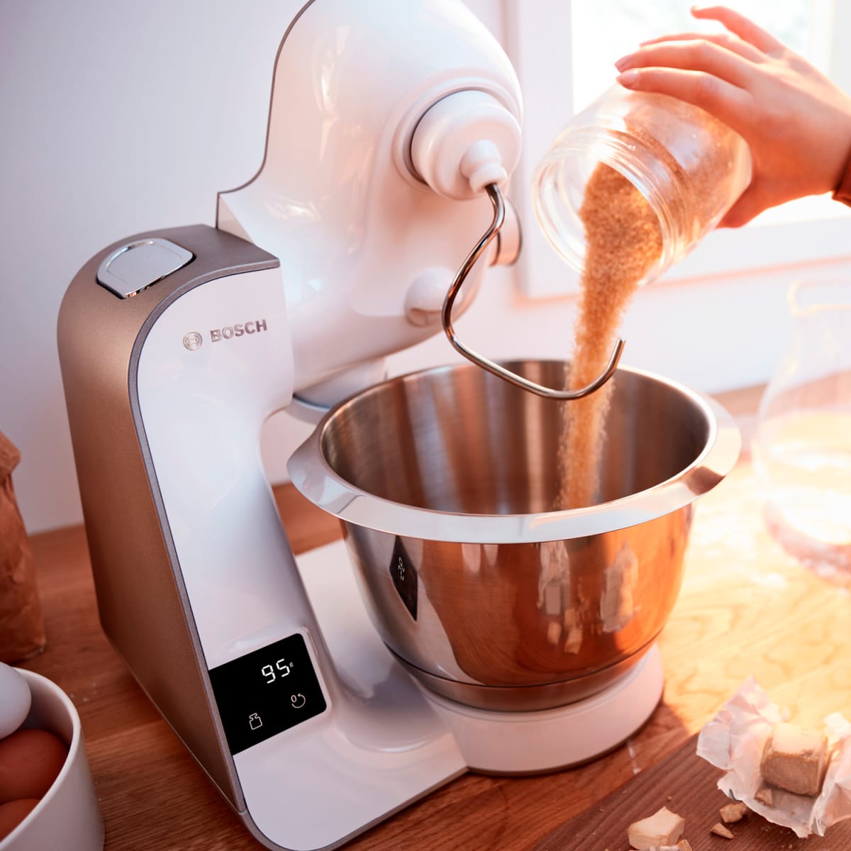 Serie 4 Robot de cocina con báscula MUM 5 1000 W Blanco4