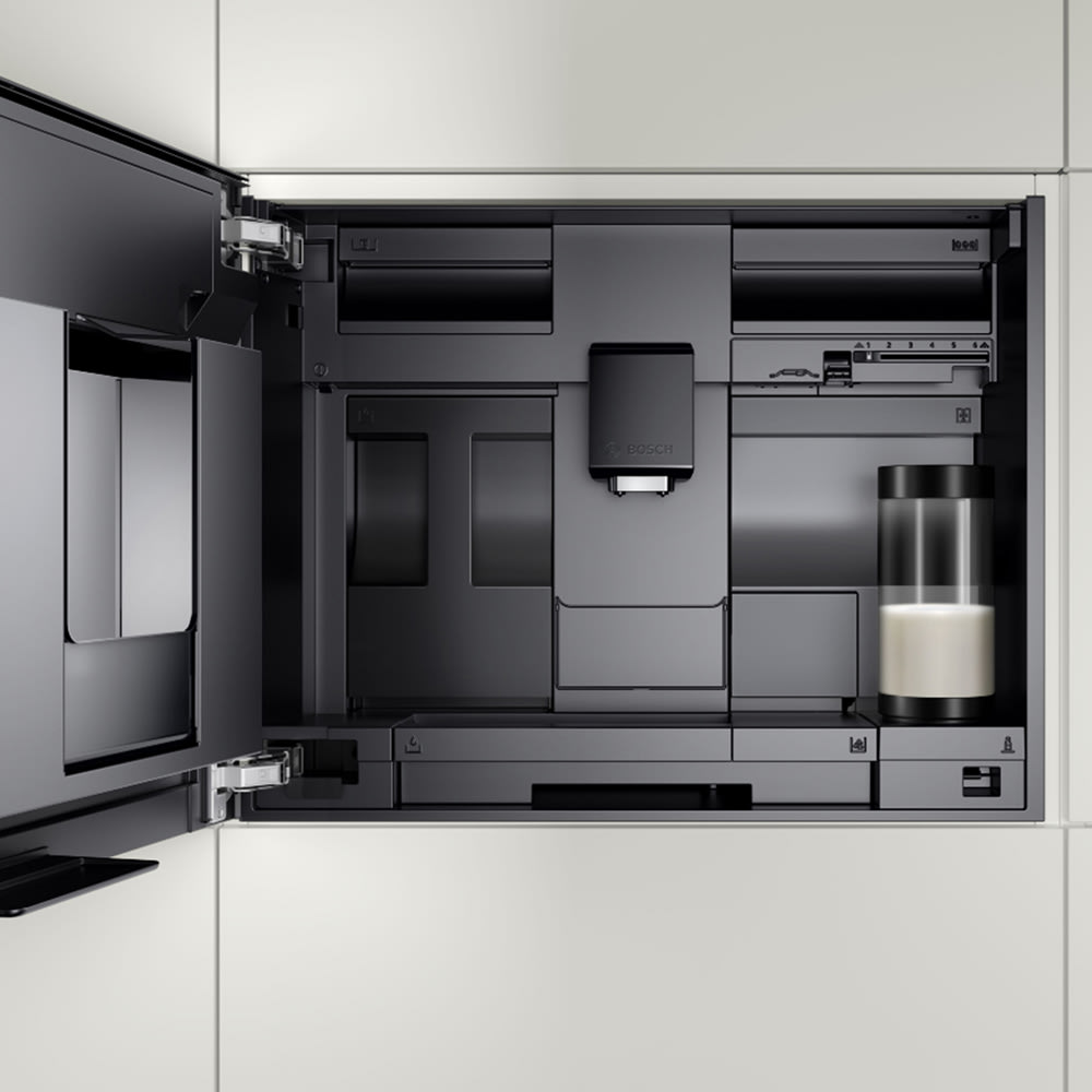 Serie 8 Cafetera totalmente integrable Negro, Depósito de agua extraíble4