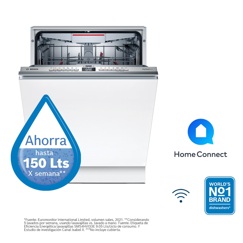 Lavavajillas Bosch Serie 2 Integrable 60cm4