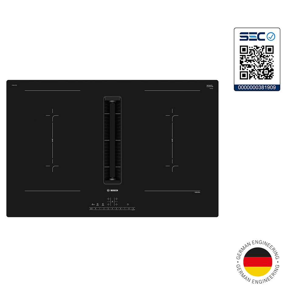 Serie 6 Placa de inducción con extractor integrado 80 cm sin perfiles5