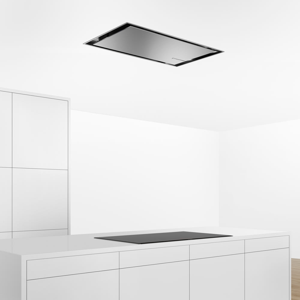 Extractor de techo 90 cm Acero inoxidable Serie 67