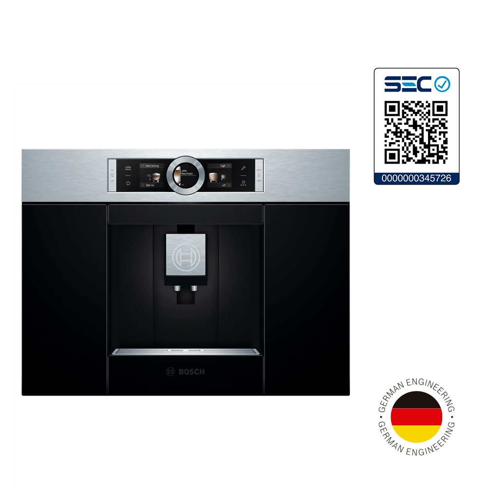 Cafetera Empotrable Bosch CTL636ES1 Centro de Espresso Gourmet6