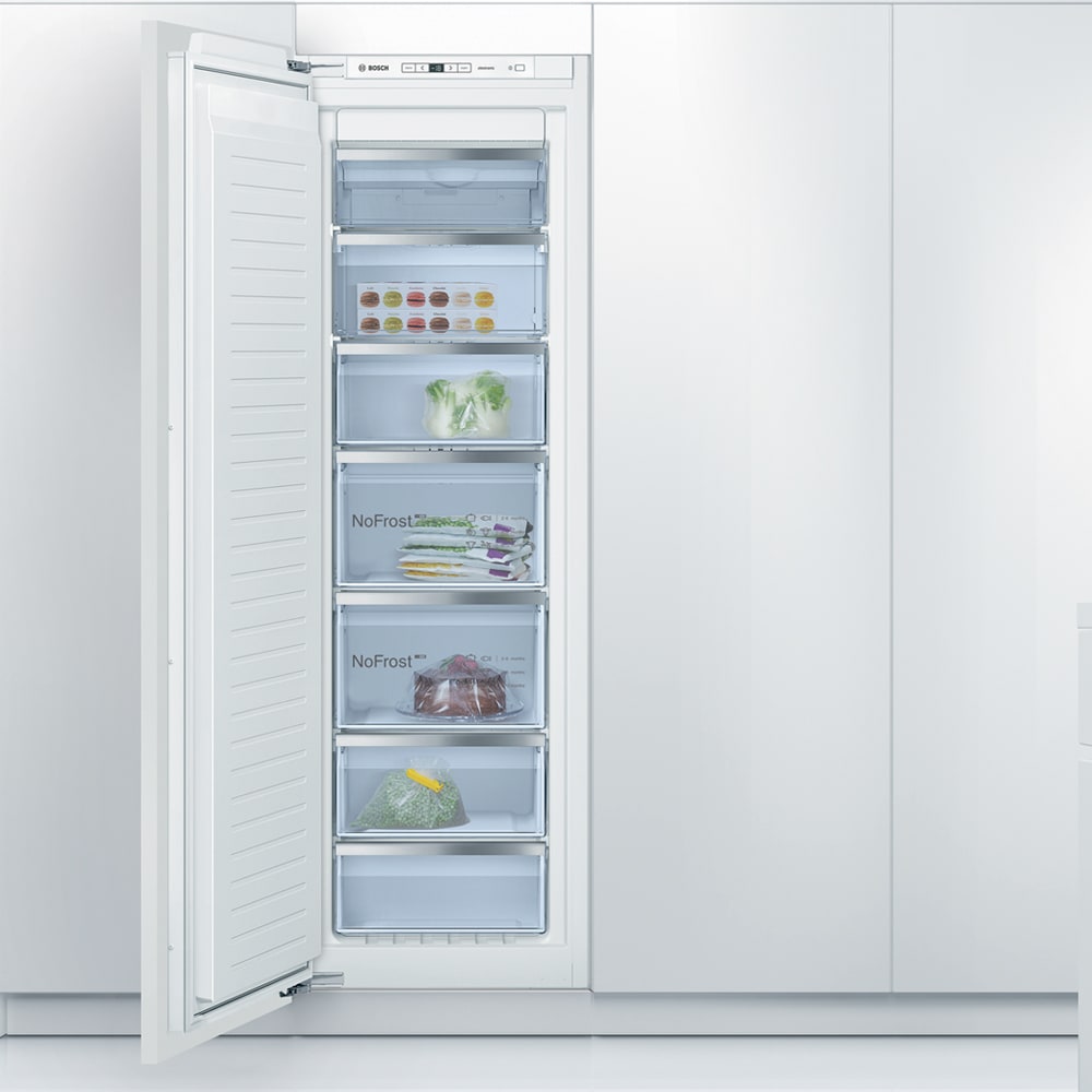 Serie 6 CONGELADOR INTEGRABLE 177x56CM NOFROST 177.2 x 55.8 cm Puerta fija3