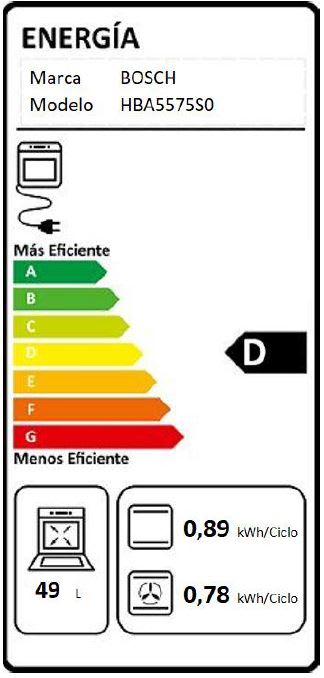 Serie 6 Horno 60 x 60 cm Acero inoxidable9