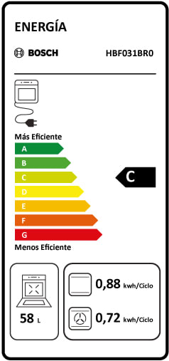 Serie 2 Horno 60 x 60 cm Acero inoxidable7