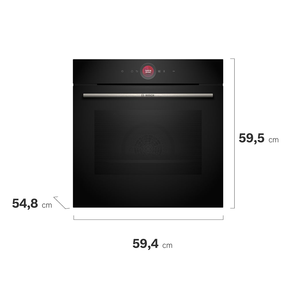 Serie 8 Horno HBG7341B1 Negro Bosch5