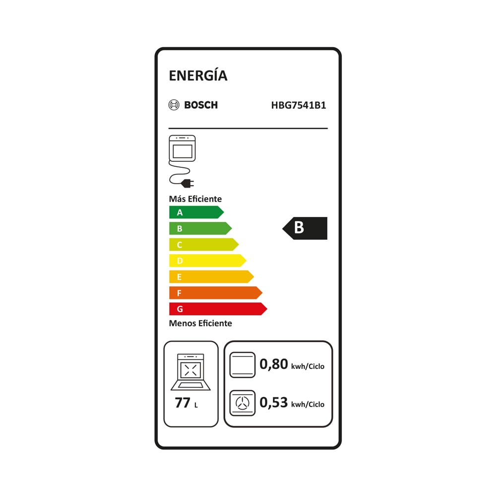 Serie 8 Horno 60 x 60 cm Negro6