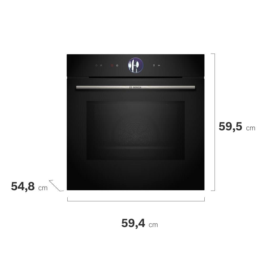 Serie 8 Horno con microondas 60 x 60 cm Negro7