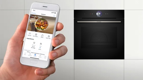 Horno a Vapor Bosch Serie 8 HSG7361B1 60 cm 100% Vapor Home Connect Negro9