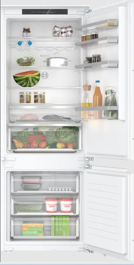 Refrigerador Combi Integrable Bosch Serie 4 KBN96VFE0 No Frost 383 L VitaFresh XXL1
