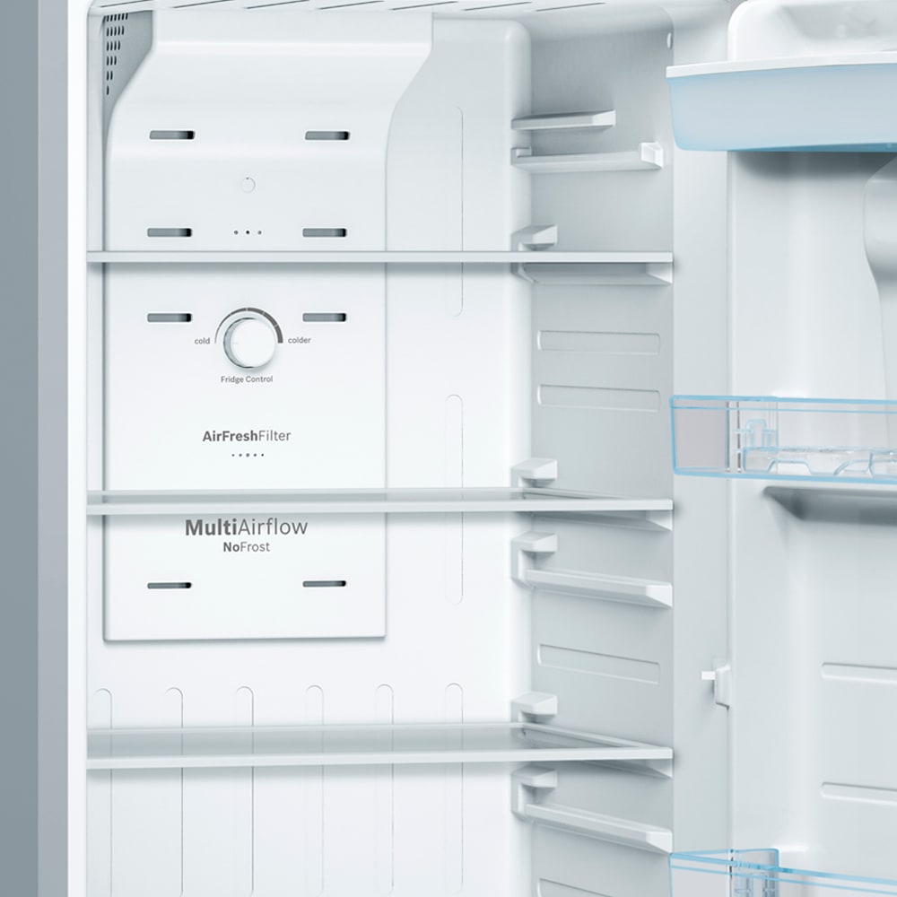 Serie 2 Frigorífico de dos puertas de libre instalación 169.8 x 59.5 cm Acabado acero inoxidable3